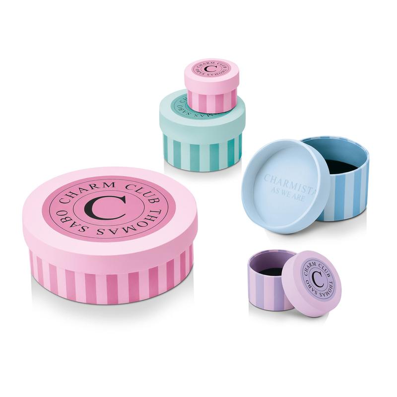 Thomas Sabo Elegant Sterling Silver Paperclip Chain Charm Bracelet