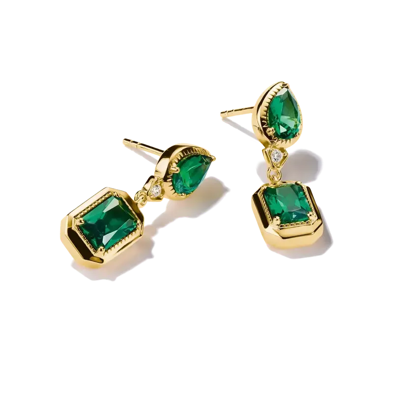 Thomas Sabo Elyndra 18k Gold Plated Dangle Earrings