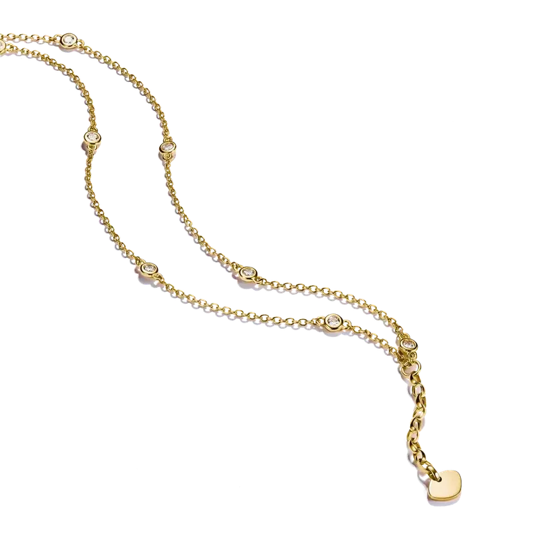 Thomas Sabo Elyndra 18k Gold Plated Double-Row Bracelet