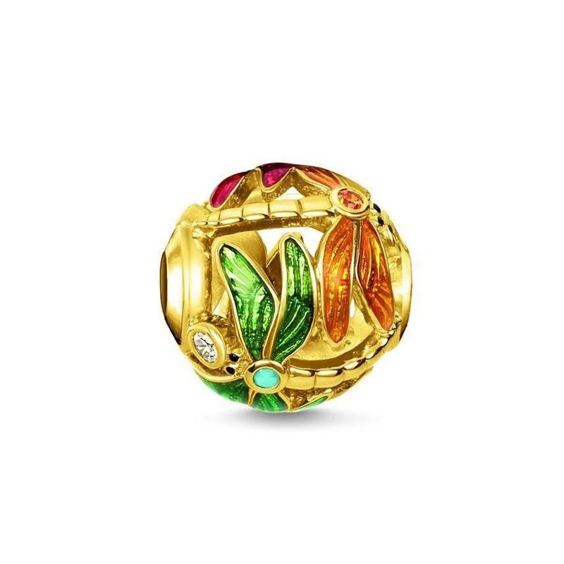 Thomas Sabo Gold Dragonfly Bead