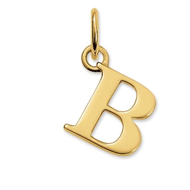 Thomas Sabo Gold Plated Letter B