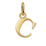 Thomas Sabo Gold Plated Letter C