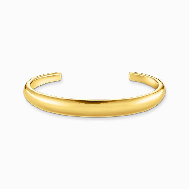 Thomas Sabo Gold-plated Bangle in Timeless Design