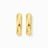 Thomas Sabo Gold-plated Big Chunky Hoop Earrings