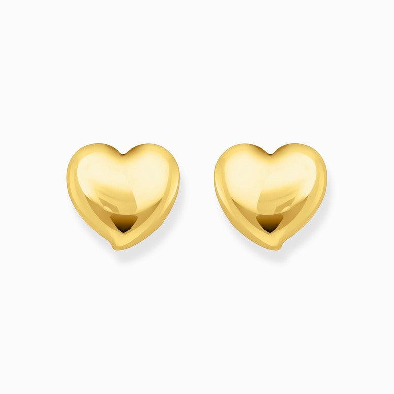 Thomas Sabo Gold-plated Earrings in Heart-shape