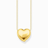 Thomas Sabo  Gold-plated Necklace with hHeart Pendant