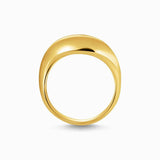 Thomas Sabo Gold-plated Ring in Organic Shape