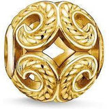 Thomas Sabo Karma Bead Yellow Gold Wave