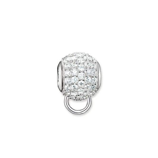 Thomas Sabo Karma Sterling Silver Zirconia Carrier