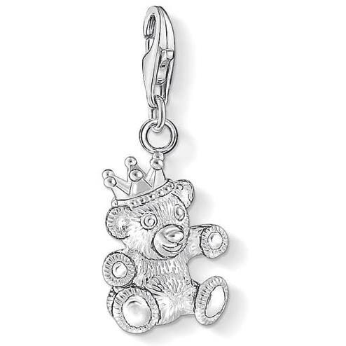 Thomas Sabo Ladies Sterling Silver Charm Club Teddy Bear Charm