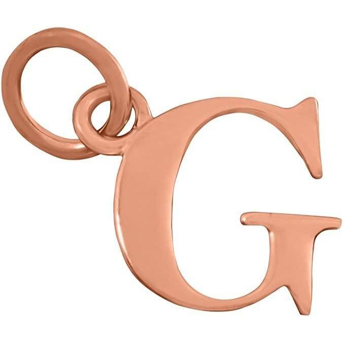 Thomas Sabo Letter G Special Addition Pendant with Eyelet Silver Rose Gold-Plated