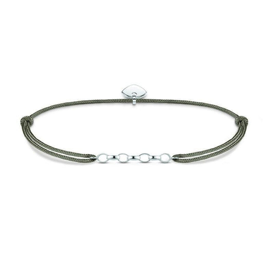 Thomas Sabo Little Secrets Silver Charm Grey Bracelet