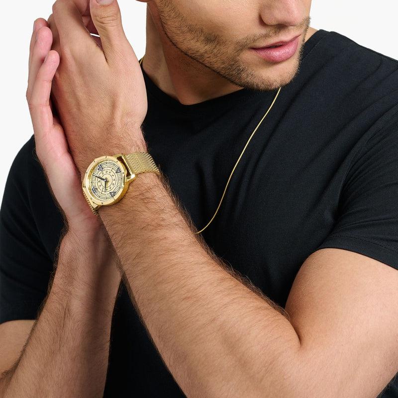 Thomas Sabo MenÃ¢â‚¬â„¢S Watch Elements Of Nature Gold