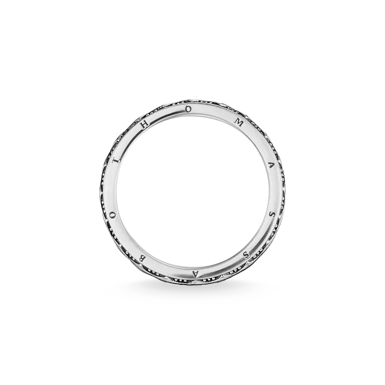 Thomas Sabo Men's Blackened Ring