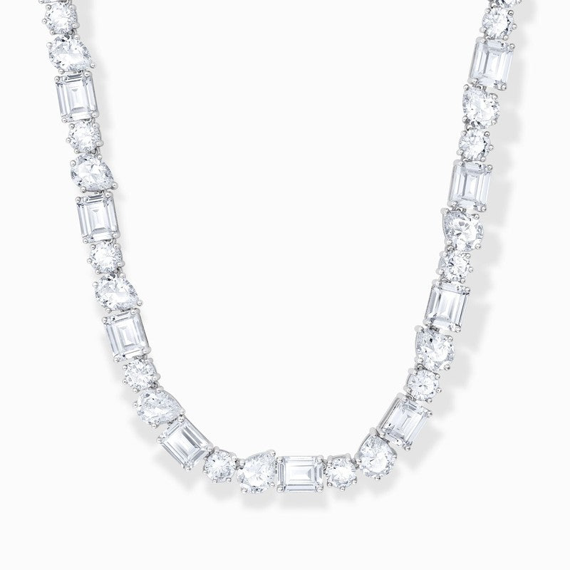 Thomas Sabo Necklace - Choker - White Zirconia Stones