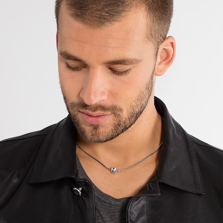 Thomas Sabo Necklace - For Beads - Blackened