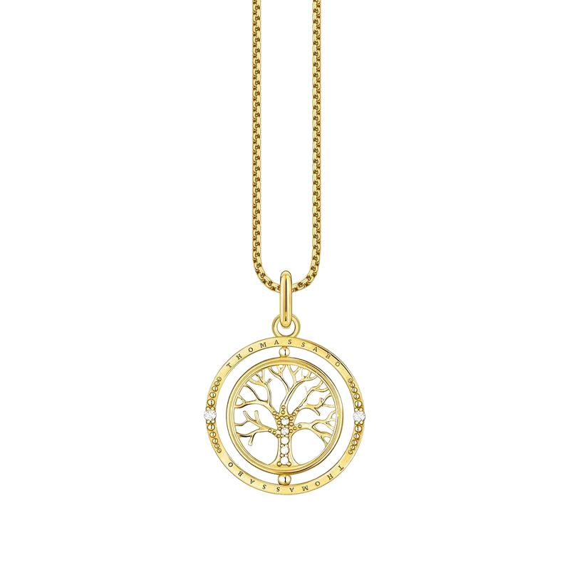 Thomas Sabo Necklace Tree of love gold