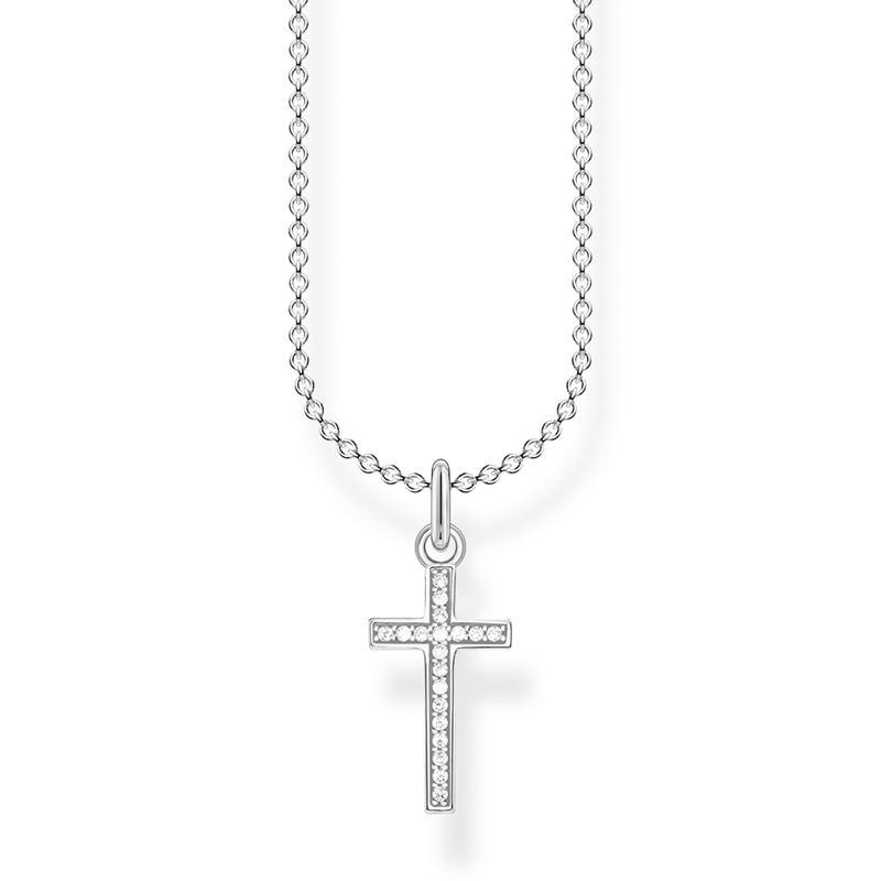 Thomas Sabo Necklace cross pavÃƒÆ’Ã‚Â©