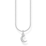 Thomas Sabo Necklace moon pavÃƒÂ© silver