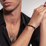 Thomas Sabo Obsidian Bead Bracelet