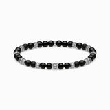 Thomas Sabo Obsidian Bead Bracelet