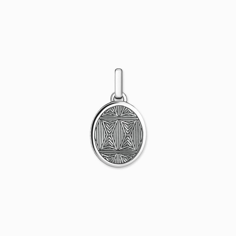 Thomas Sabo Oxidised Tree Of Love Oval Pendant