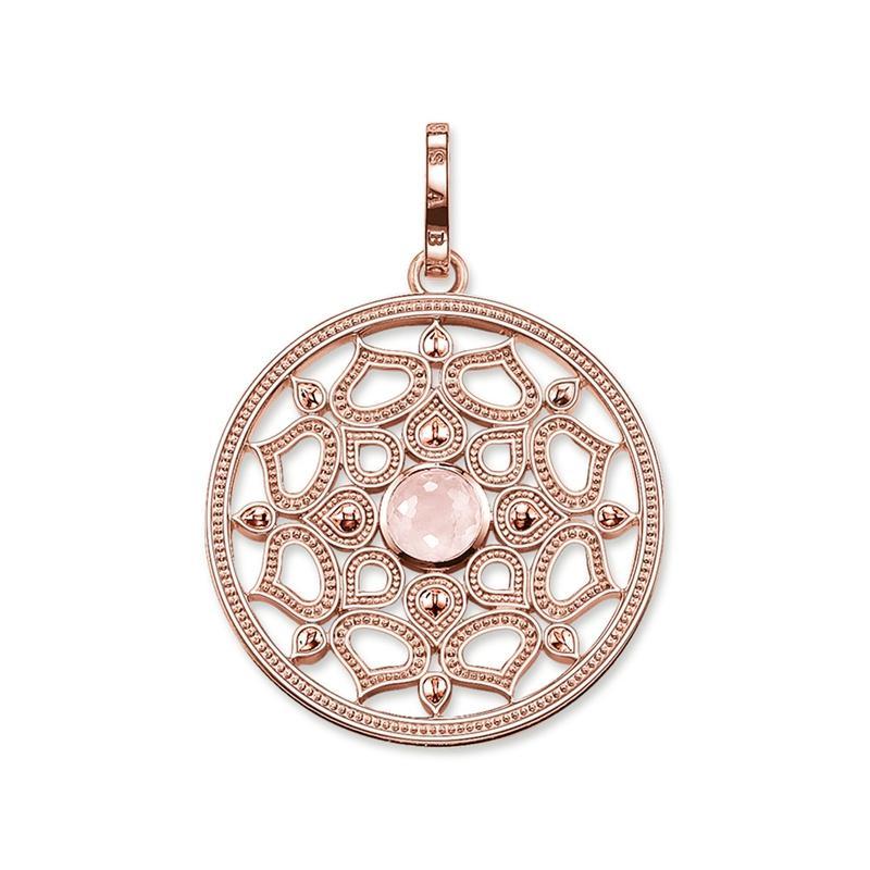 Thomas Sabo PENDANT PINK LOTOS SMALL