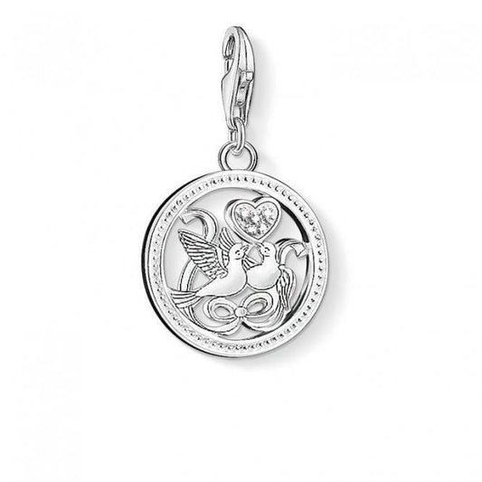 Thomas Sabo Pendant Bird Love 925 Sterling Silver