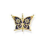 Thomas Sabo Pendant butterfly star & moon gold