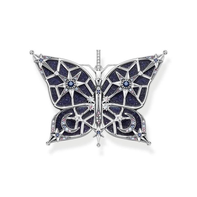 Thomas Sabo Pendant butterfly star & moon silver