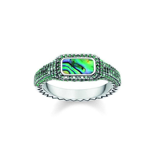 Thomas Sabo Play On Colours Green Ring