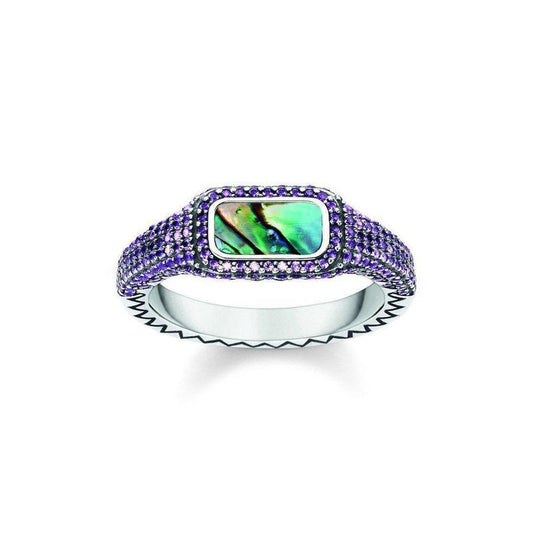 Thomas Sabo Play On Colours Purple Ring