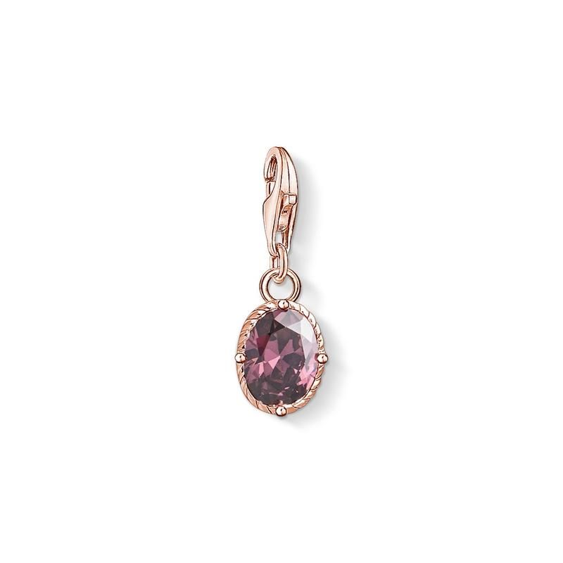 Thomas Sabo Purple Stone Charm