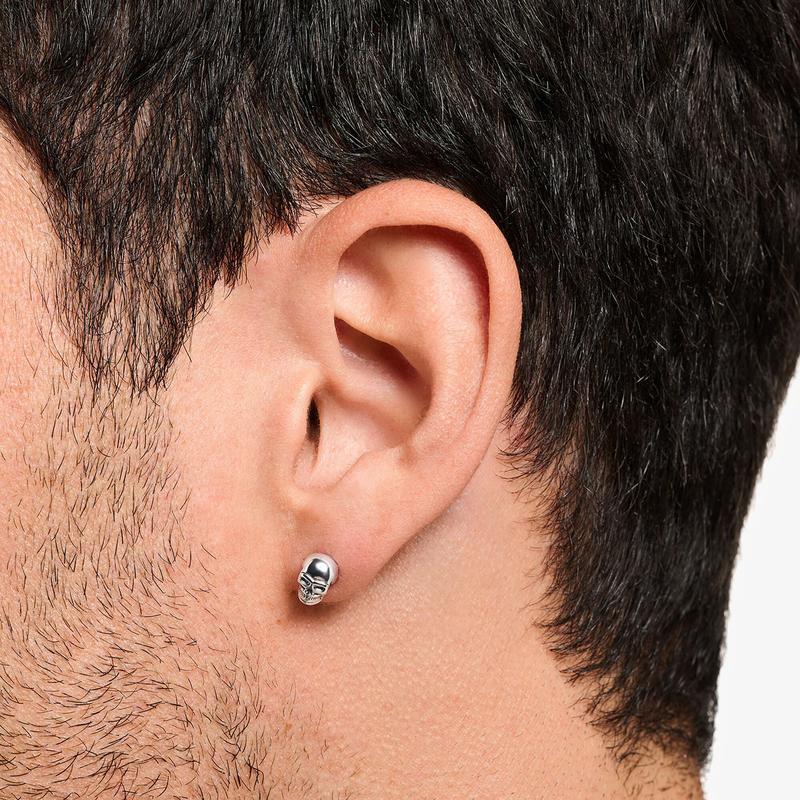 Thomas Sabo Rebel At Heart Skull Stud Earrings
