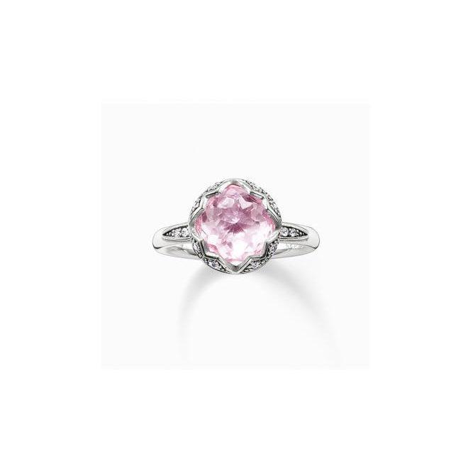 Thomas Sabo Ring Rosa Lotus