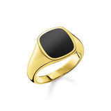 Thomas Sabo Ring classic black-gold