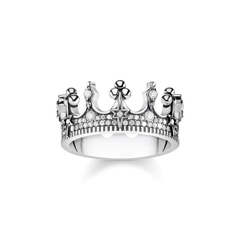 Thomas Sabo Ring crown silver