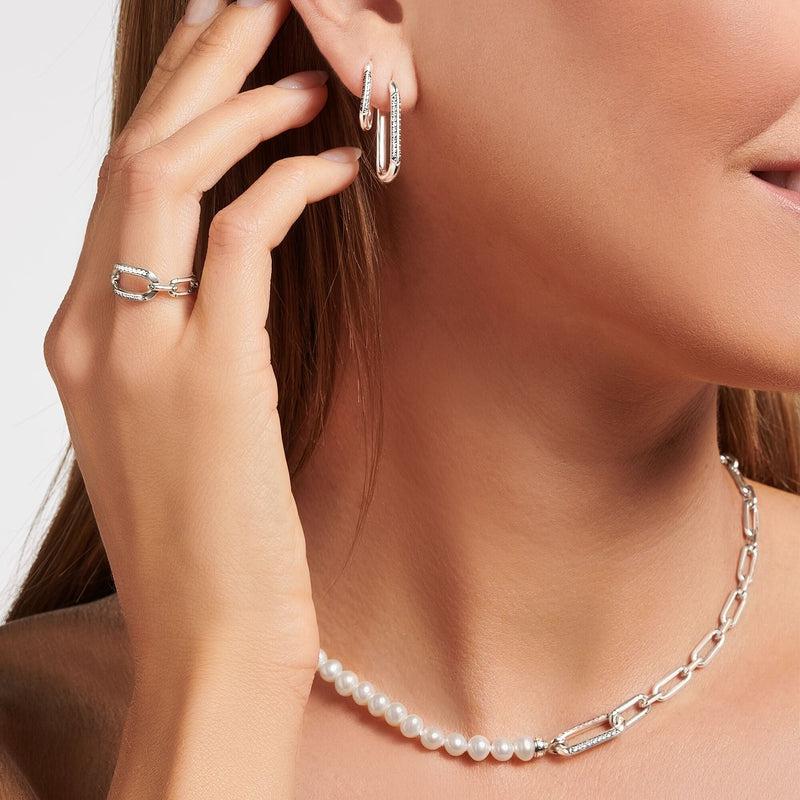 Thomas Sabo Ring links silver