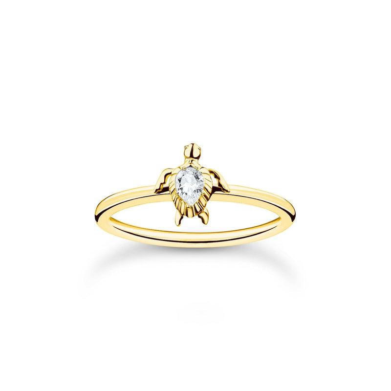 Thomas Sabo Ring turtle gold