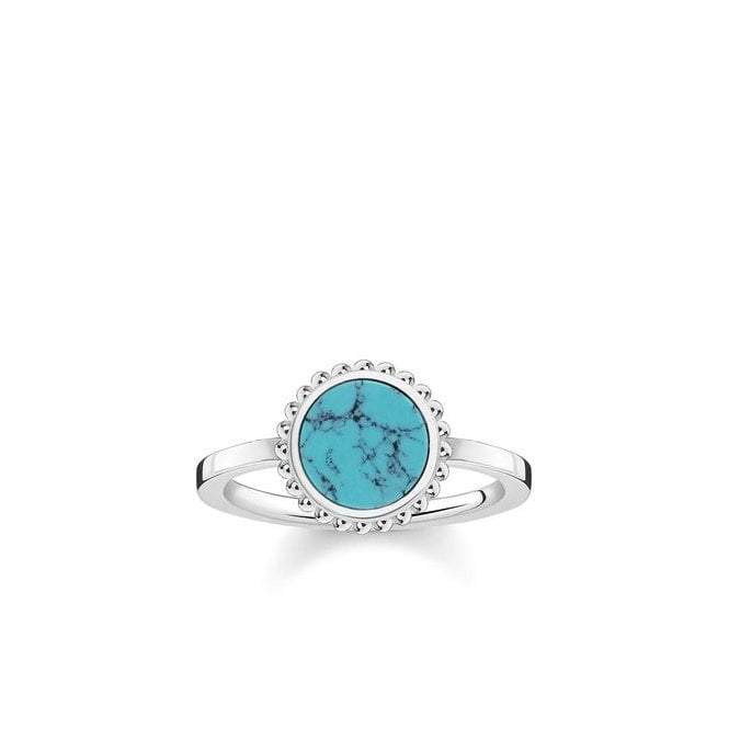 Thomas Sabo Riviera Colours Turquoise Ring
