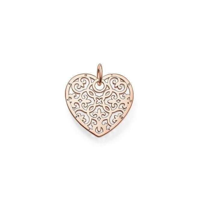 Thomas Sabo Rose Gold Heart Pendant