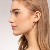 Thomas Sabo Rose Gold Star with Stone Drop Stud Earrings