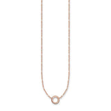 Thomas Sabo Rose Tone Charm Carrier Chain