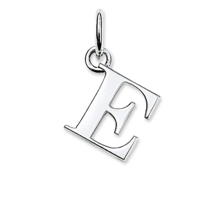 Thomas Sabo STERLING SILVER Letter E