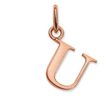 Thomas Sabo STERLING SILVER Rose Gold Plated Letter U