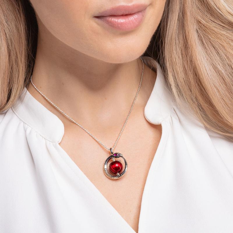 Thomas Sabo Silver Apple-Snake Pendant