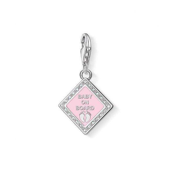 Thomas Sabo Silver Baby On Board Charm