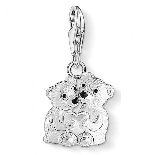 Thomas Sabo Silver Bear Couple Charm