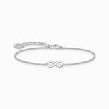 Thomas Sabo Silver Bracelet with Infinity Pendant