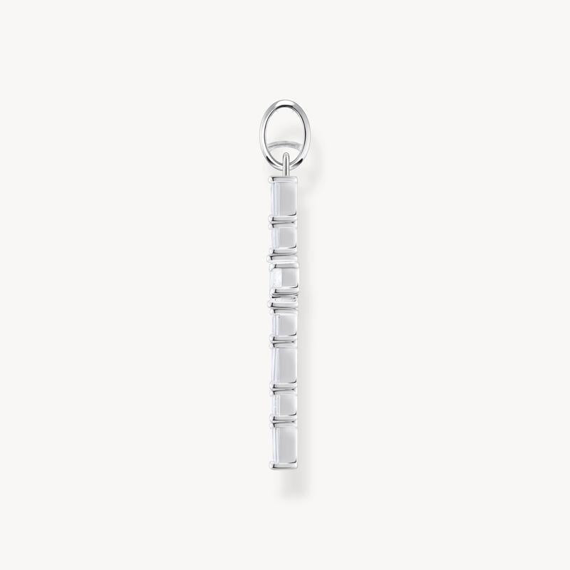 Thomas Sabo Silver Cross Pendant with White Zirconia